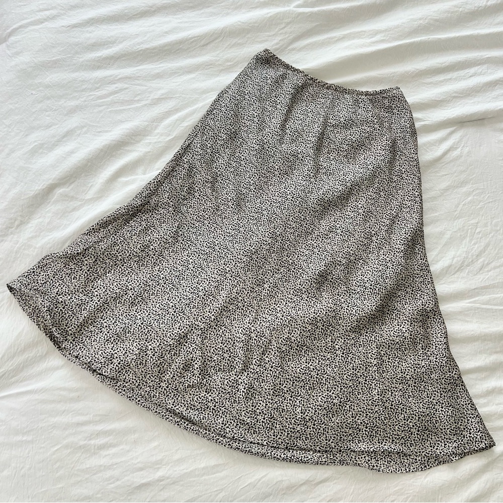 Elegant Black and White Women's Skirt